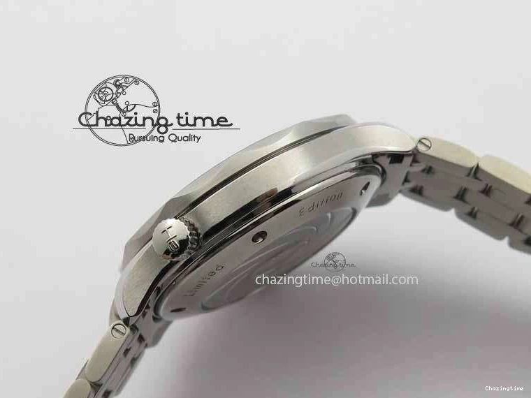 0123 Seamaster 300M 007 SS MK 1:1 Best Edition Black 007 Dial Ceramic Bezel On SS Bracelet A EasyCare 8178